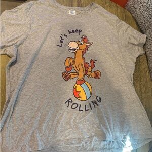 Disney pixar toy story bullseye tshirt 3x